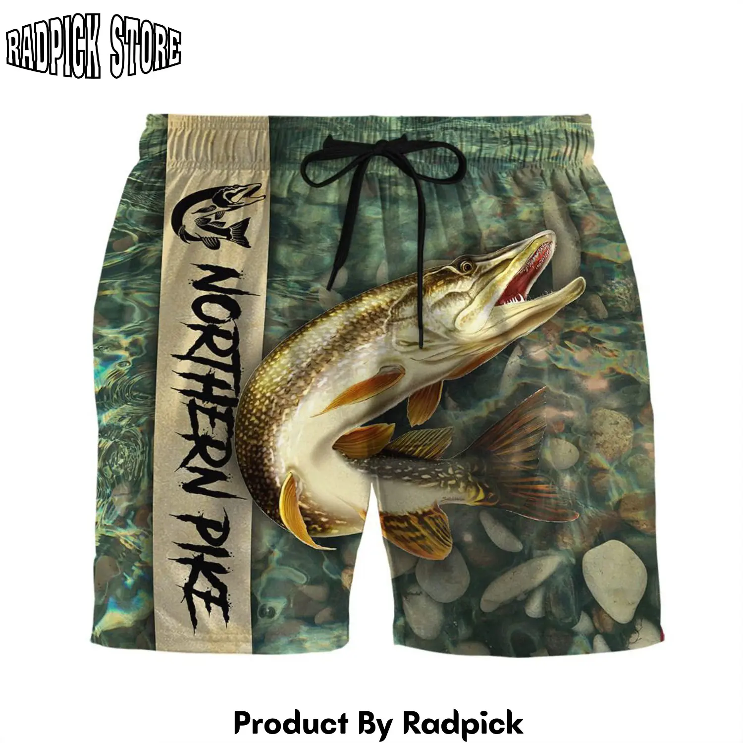 Radpick 3d northern pike fishing shorts rp631784